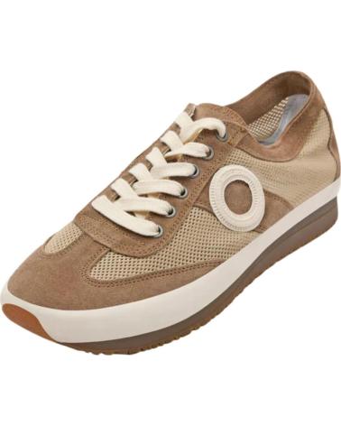 ARO ZAPATILLAS CASUALES DE ANTE CON SUELA DE GOMA MARRON