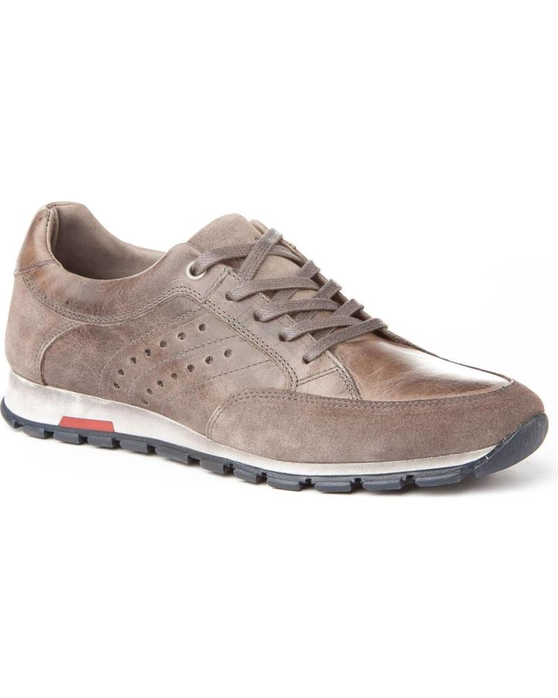 Scarpe sport per Uomo MAÑAS ZAPATO SNEAKER PIEL 2926 GRIS