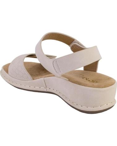 AMARPIES SANDÁLIAS AMARPIES 30208 COM FECHO DE VELCRO BEIGE