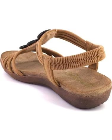 AMARPIES SANDÁLIAS AMARPIES 26676 COM MISSANGAS BRONZE BRONCE