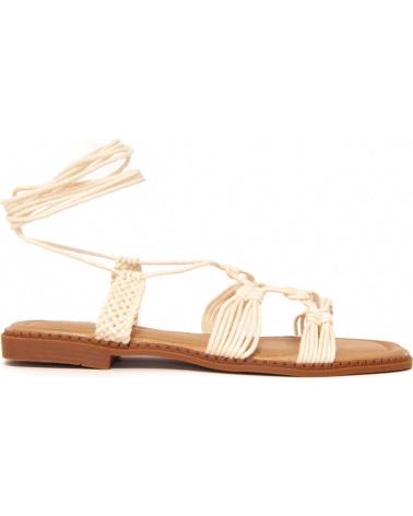 MONTEVITA SANDALIAS MONTEVITA CORDEPLAN CON CORDONES WHITE