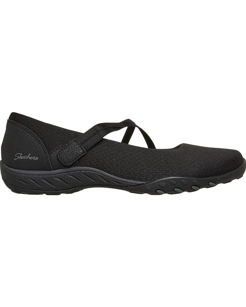 SKECHERS SAPATILHAS SKECHERS 100771 BREATHE-EASY BLACK