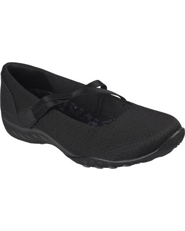 SKECHERS SAPATILHAS SKECHERS 100771 BREATHE-EASY BLACK