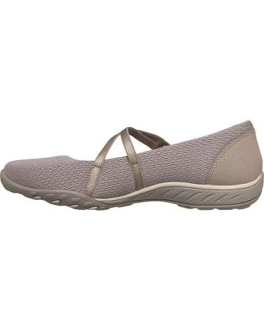 SKECHERS SAPATILHA BREATHE-EASY 100771 TAUPE