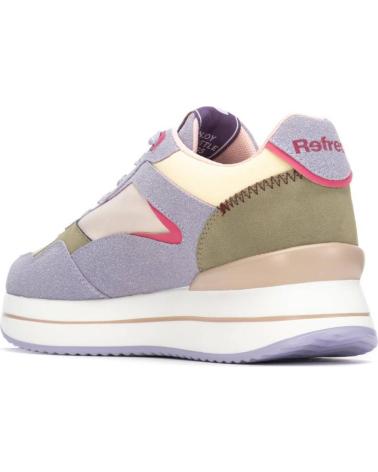 REFRESH TÊNIS REFRESH 175148 MULTICOLORIDOS LILA