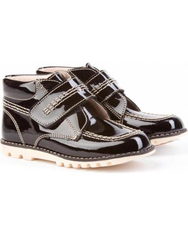 Bottines pour Fille et Garçon ANGELITOS BOTIN PIEL 306 NEGRO