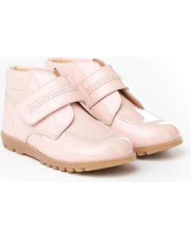 girl and boy Mid boots ANGELITOS BOTIN PIEL 306 ROSA