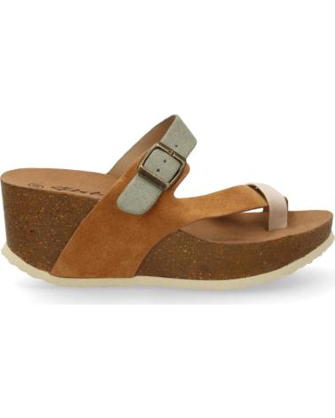 SPORT3PUNTO0 SANDALIA DE CUÑA CON HEBILLA AJUSTABLE Y PLATAFORMA VARIOS COLORES