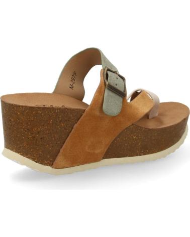 SPORT3PUNTO0 SANDALIA DE CUÑA CON HEBILLA AJUSTABLE Y PLATAFORMA VARIOS COLORES