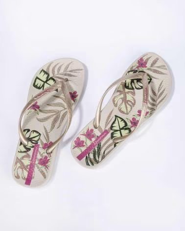 IPANEMA CHANCLAS IP83759BL501 CON ESTAMPADO FLORAL BEIG