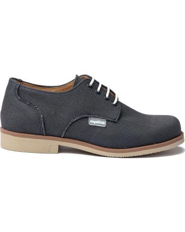 Zapatos de Niño ANGELITOS ZAPATO LINO CEREMONIA 405 MARINO