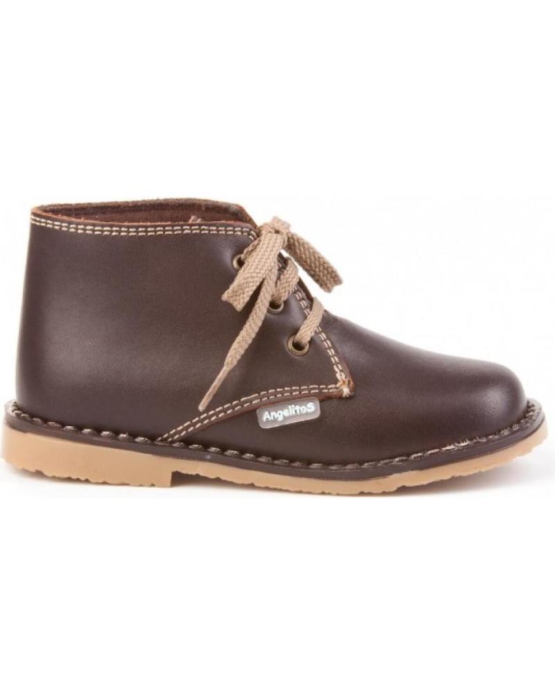 Botins de Menino ANGELITOS BOTIN PIEL 407 MARRON