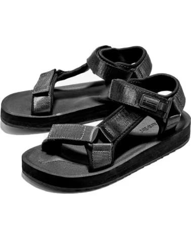 D. FRANKLIN SANDALIAS PLANAS DFSH361015 NEGRO REF 1163332