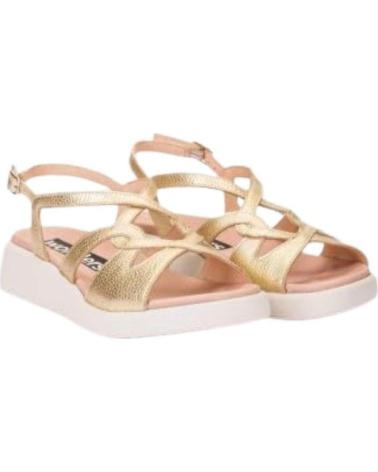 WONDERS SANDALIA C-6550 PLATAFORMA METALIZADA REF 1171569 VARIOS COLORES