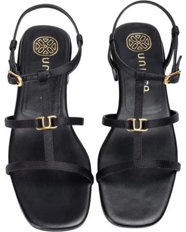 UNISA SANDALIA CARENA PIEL NEGRO REF 1171573