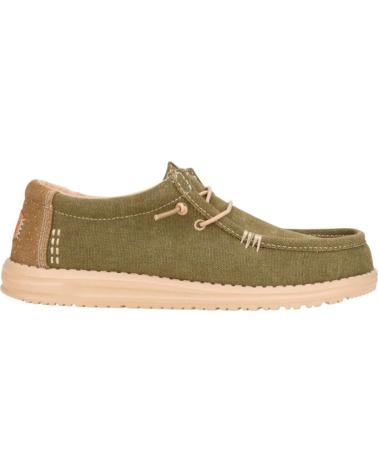 HEY DUDE ZAPATOS NÁUTICOS WALLY WORKWEAR HOMBRE MARRÓN REF 1173453 MARRON