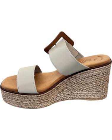 EVA FRUTOS SANDALIAS PIEL CUNA ALTA 5841 BEIG MADERA VARIOS COLORES