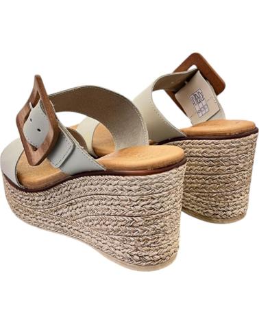 EVA FRUTOS SANDALIAS PIEL CUNA ALTA 5841 BEIG MADERA VARIOS COLORES