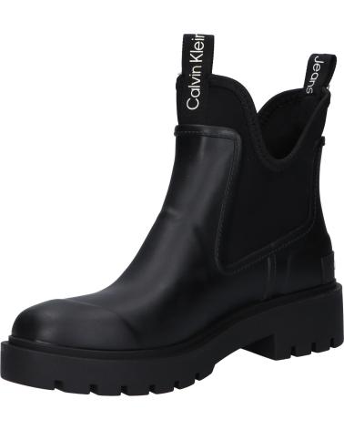 Botines de Mujer CALVIN KLEIN YW0YW01034 MID RAINBOOT CHELSEA BDS BLACK