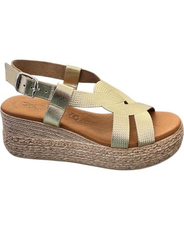 EVA FRUTOS PLATFORM SANDALS 3708 LEATHER GOLD REF 1173511 VARIOS COLORES