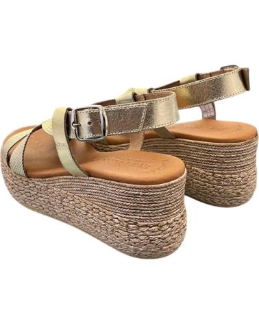EVA FRUTOS PLATFORM SANDALS 3708 LEATHER GOLD REF 1173511 VARIOS COLORES