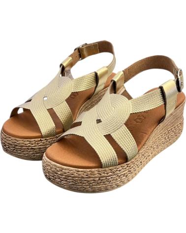 EVA FRUTOS PLATFORM SANDALS 3708 LEATHER GOLD REF 1173511 VARIOS COLORES