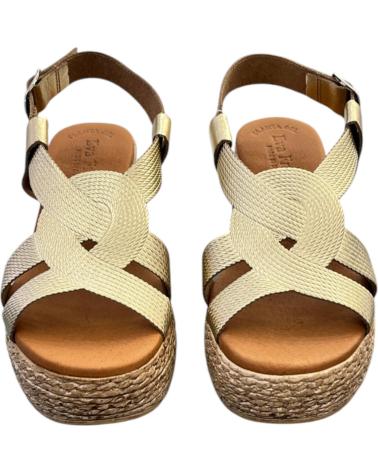 EVA FRUTOS PLATFORM SANDALS 3708 LEATHER GOLD REF 1173511 VARIOS COLORES