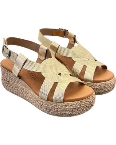 EVA FRUTOS PLATFORM SANDALS 3708 LEATHER GOLD REF 1173511 VARIOS COLORES