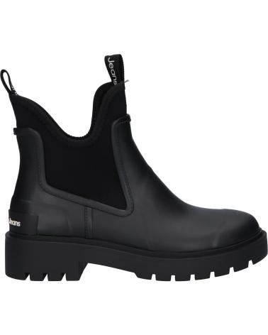 Botines de Mujer CALVIN KLEIN YW0YW01034 MID RAINBOOT CHELSEA BDS BLACK