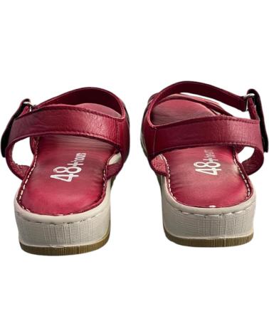 48 HORAS SANDALIAS 514301-43 PIEL BURDEOS VARIOS COLORES