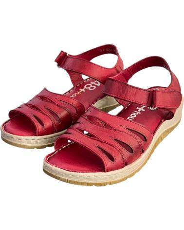 48 HORAS SANDALIAS 514301-43 PIEL BURDEOS VARIOS COLORES