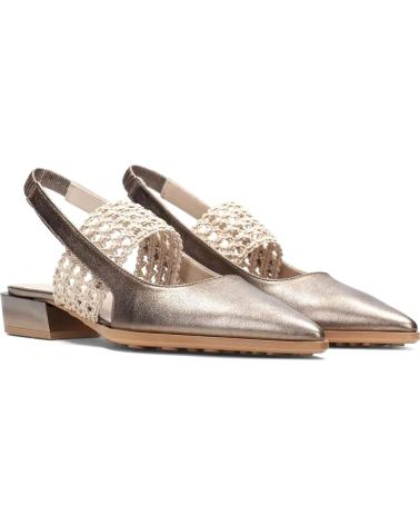 HISPANITAS ZAPATOS DESTALONADOS TURIN TAUPE HV264866 REF 1173615 TAUPEC003