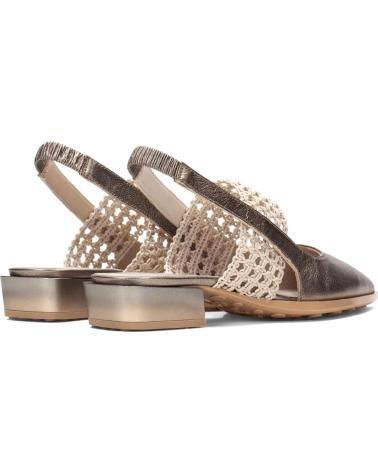 HISPANITAS ZAPATOS DESTALONADOS TURIN TAUPE HV264866 REF 1173615 TAUPEC003