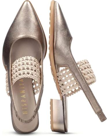 HISPANITAS ZAPATOS DESTALONADOS TURIN TAUPE HV264866 REF 1173615 TAUPEC003