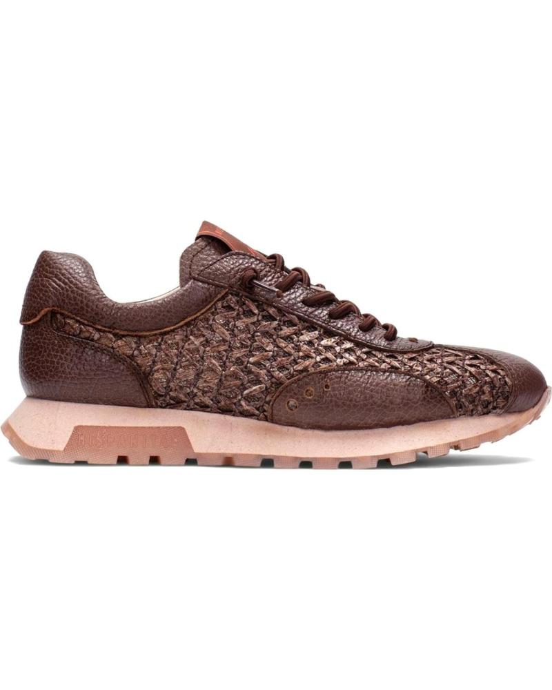 HISPANITAS ZAPATILLAS MUJER MODELO RHV264741 COLOR MARRON AVLLNA