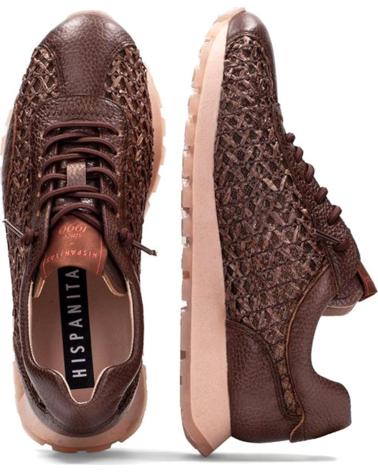 HISPANITAS ZAPATILLAS MUJER MODELO RHV264741 COLOR MARRON AVLLNA