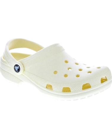 CROCS ZAPATOS ZAPATOS MUJER ZUECOS MODELO CLASSIC CLOG COLOR AMARI AMARILLO