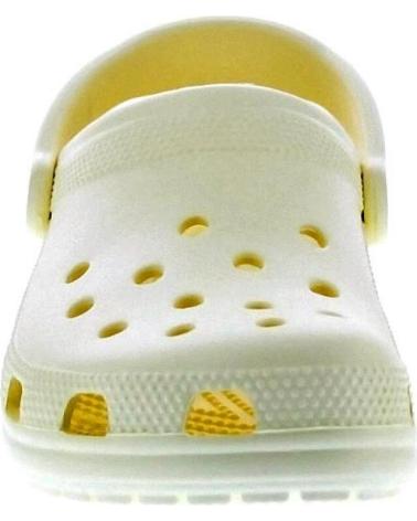 CROCS ZAPATOS ZAPATOS MUJER ZUECOS MODELO CLASSIC CLOG COLOR AMARI AMARILLO