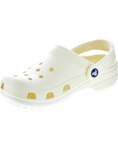 CROCS ZAPATOS ZAPATOS MUJER ZUECOS MODELO CLASSIC CLOG COLOR AMARI AMARILLO