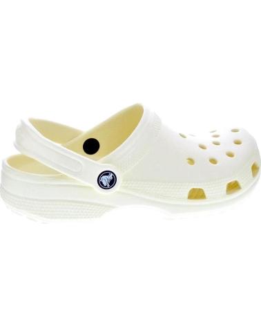 CROCS ZAPATOS ZAPATOS MUJER ZUECOS MODELO CLASSIC CLOG COLOR AMARI AMARILLO