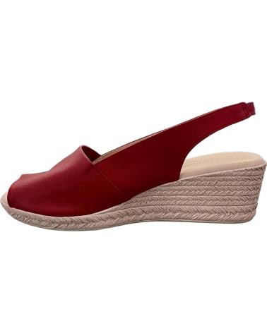 EVA FRUTOS SANDALIAS MUJER CUÑA 300 ROJO VARIOS COLORES, REF: 1173464