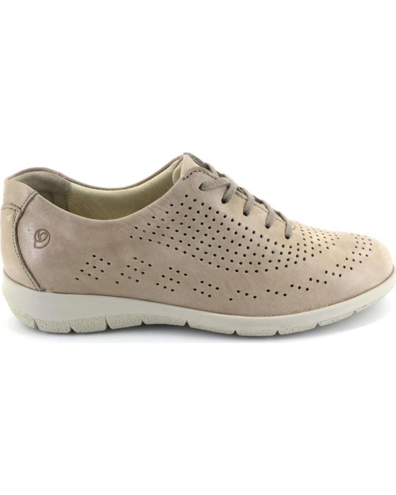 SUAVE 3603 ZAPATILLAS CASUAL DE MUJER PIEL BEIGE