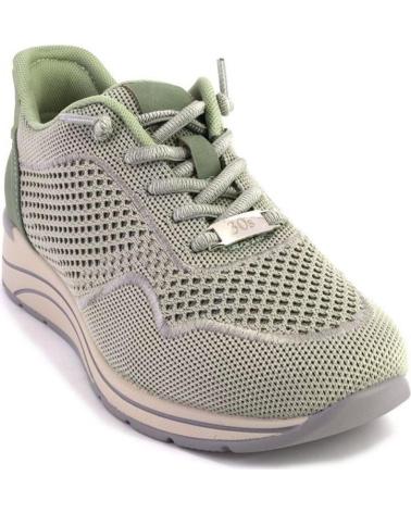 TREINTAS ZAPATILLAS CASUAL MUJER L4561 VERDE