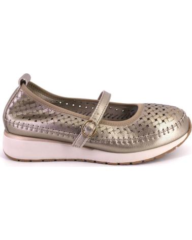 TREINTAS L4554 MARY JANES DE MUJER EN PIEL COLOR BRONCE