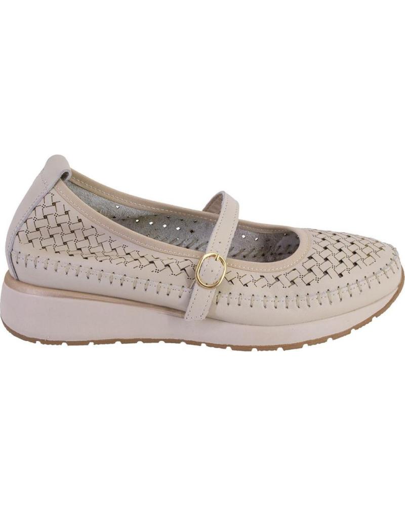 TREINTAS ZAPATOS MARY JANES L4554 PIEL HIELO MUJER