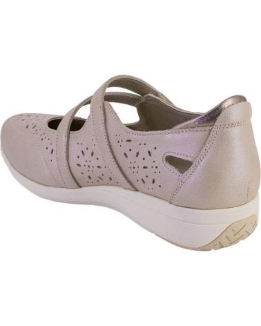 TREINTAS ZAPATOS MARY JANES 4500 EN PIEL COLOR ORO REF 1173832