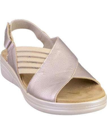 TREINTAS SANDALIAS 4523 DE PIEL COLOR PLATINO - REF 1173838