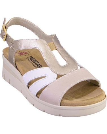 TREINTAS SANDALIAS DE MUJER 4518 EN PIEL MULTICOLOR - REF 1173841