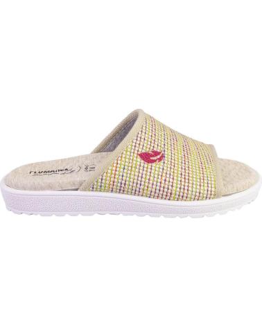 PLUMAFLEX ZAPATILLAS DE CASA 80073 MUJER BEIGE