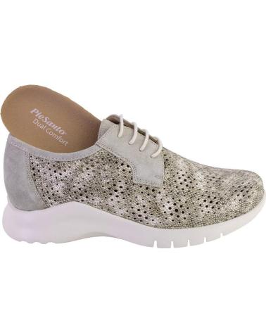PIESANTO 260715 ZAPATOS CON CORDONES DE MUJER PIEL VERDE
